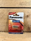 Panasonic CR123A 3V Lithium Batteri 1 Stk thumbnail