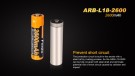 Fenix 18650 Batteri 2600 mAh thumbnail