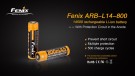 Fenix ARB-L14-800 Batteri - 800 mAh thumbnail