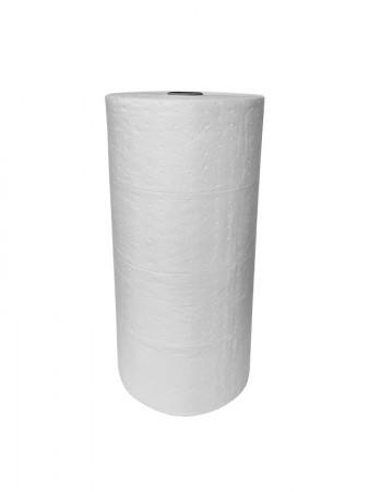 Absorbent Olje Rull Hvit (Dobbel)